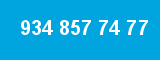 934 857 74 77 934 857 74 77